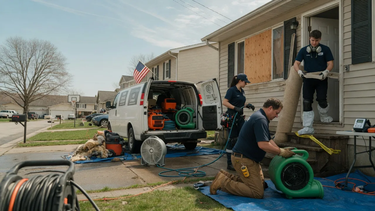 Water Damage Restoration in Frankfort, IN near me